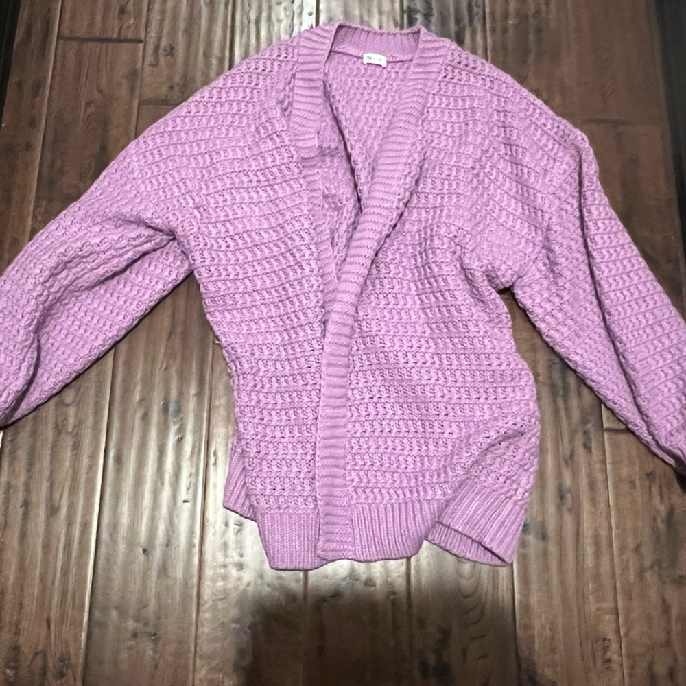 ZYIA Purple Women's Cardigan